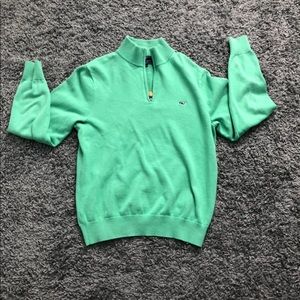 Men’s Vineyard vines 1/4 zip pullover sweater NWOT